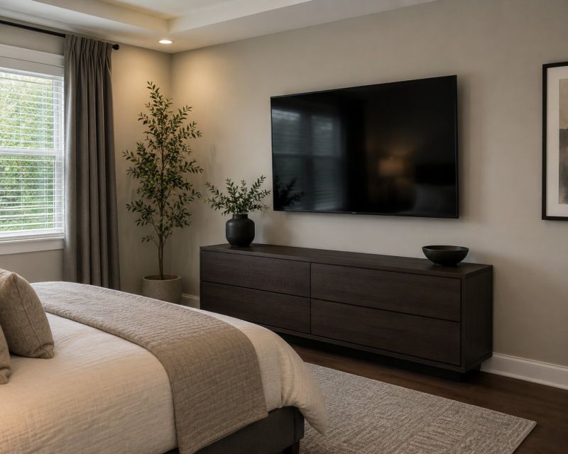 Bedroom Tv Mounting in Wilmington, NC