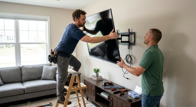 Wall Mount Tv Installation in Kansas City, MO
