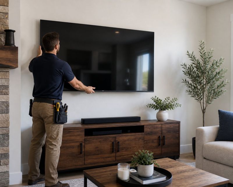 Flatscreen Tv Mounting in Denver County, CO