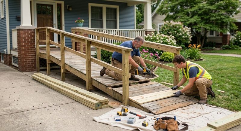 Handicap Ramp Repair in Denver, CO