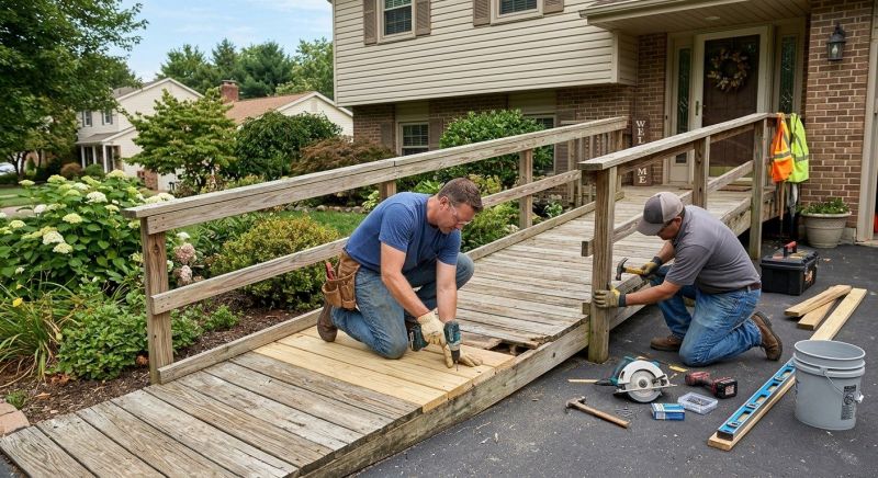 Handicap Ramp Repair in Littleton, CO