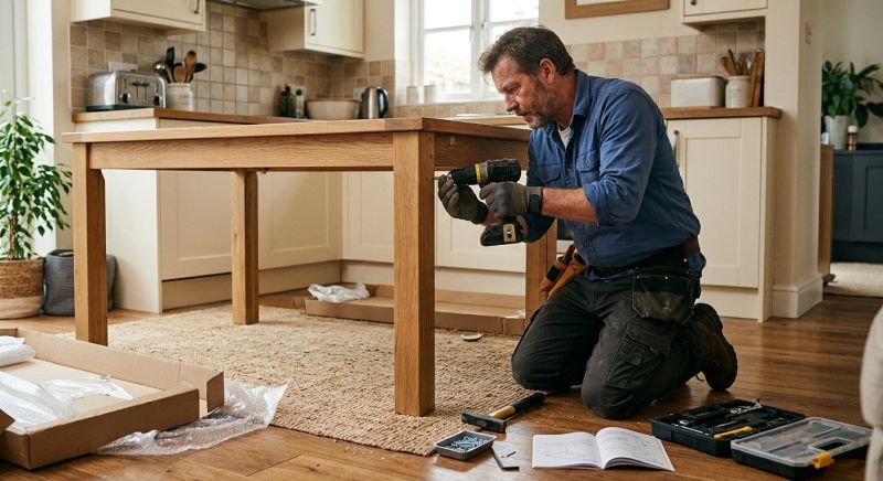 Kitchen Table Assembly in Kansas City, KS