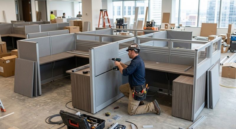 Office Workstation Assembly in Wilmington, NC