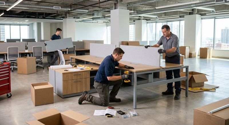 Standing Desk Assembly in Kansas City, KS