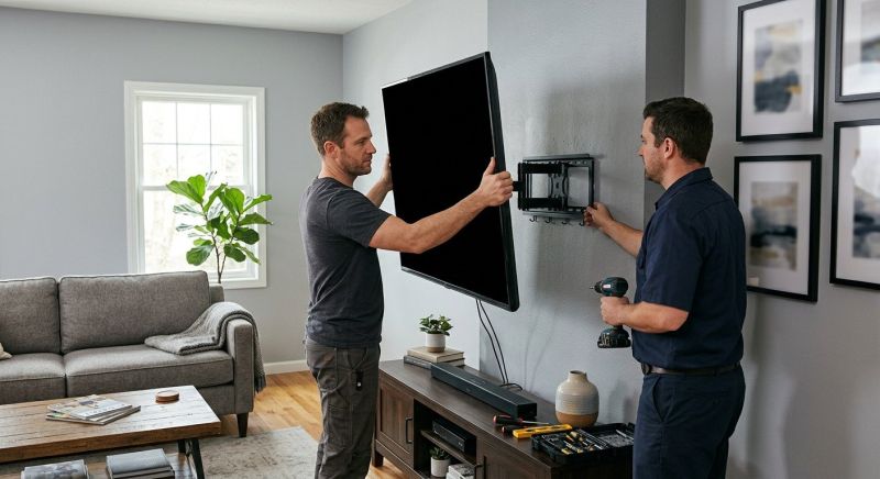 Tv Hanging Service in Conroe, TX